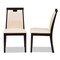 Baxton Studio Beige Faux Leather Upholstered and Brown Finished Dining Chair, PK2 142-8033 - alternate 7